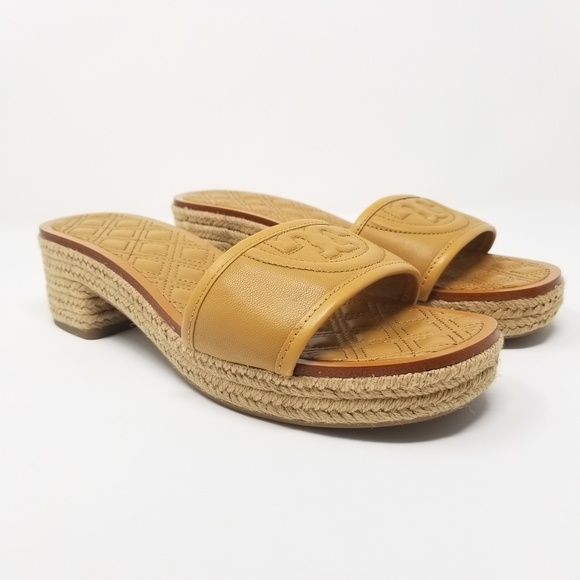 Tory Burch Shoes - NEW Tory Burch Fleming Espadrille Slide Sandal 9.5